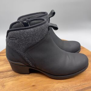 Merrell Chateau II Mid Waterproof Boots Womens Size 10 Black Shoes